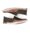 A pair of Bed Stu Carp slip on shoes on a white background.