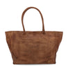 The Cersei tan leather tote bag by Bed Stu.