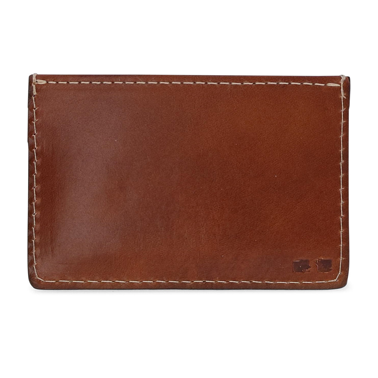 A Chuck card holder by Bed Stu on a white background.