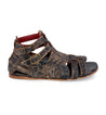 A pair of Claire men's sandals with straps and buckles by Bed Stu.