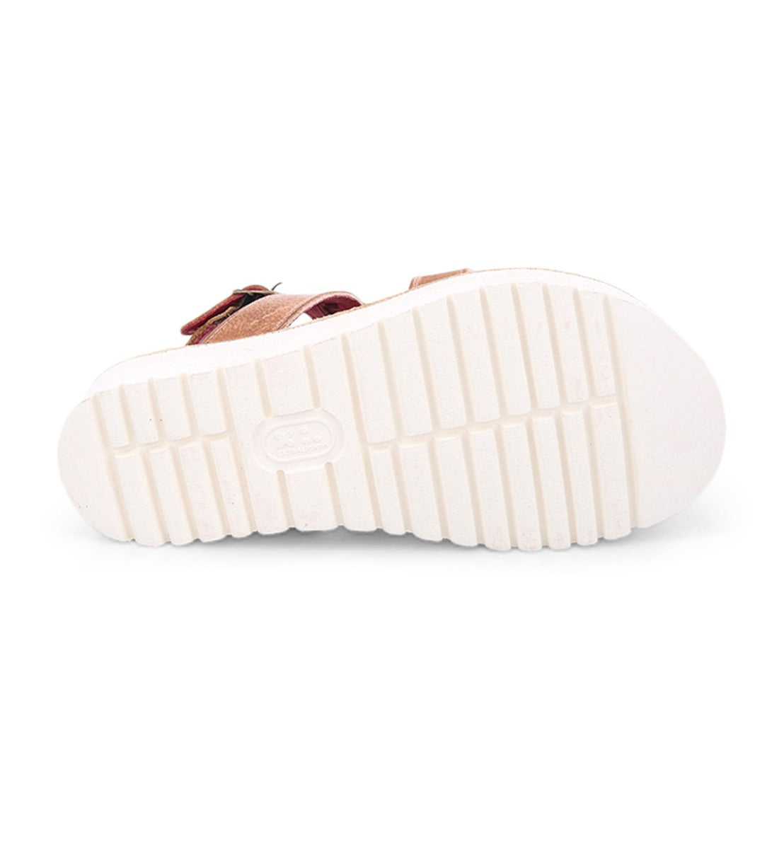 A pair of Bed Stu Crawler women's sandals on a white background.