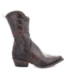 Bed Stu Deuce vegetable-tanned leather cowboy boots with an ornate design.