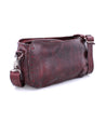 A Dolon by Bed Stu burgundy leather crossbody bag.