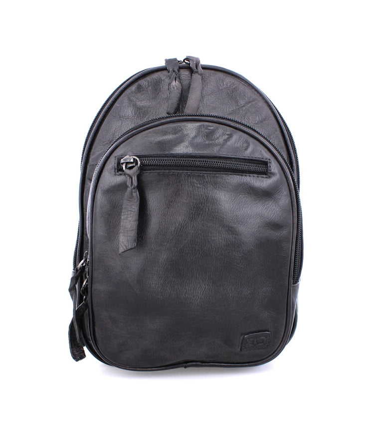 black genuine leather backpack purse Bed:Stu Dominique Backpack Black