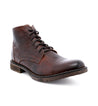 Men's brown leather lace up Bed Stu Dreck boots.