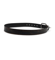 A Drifter leather belt by Bed Stu on a white background.