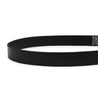 A black Drifter belt on a white background from Bed Stu.