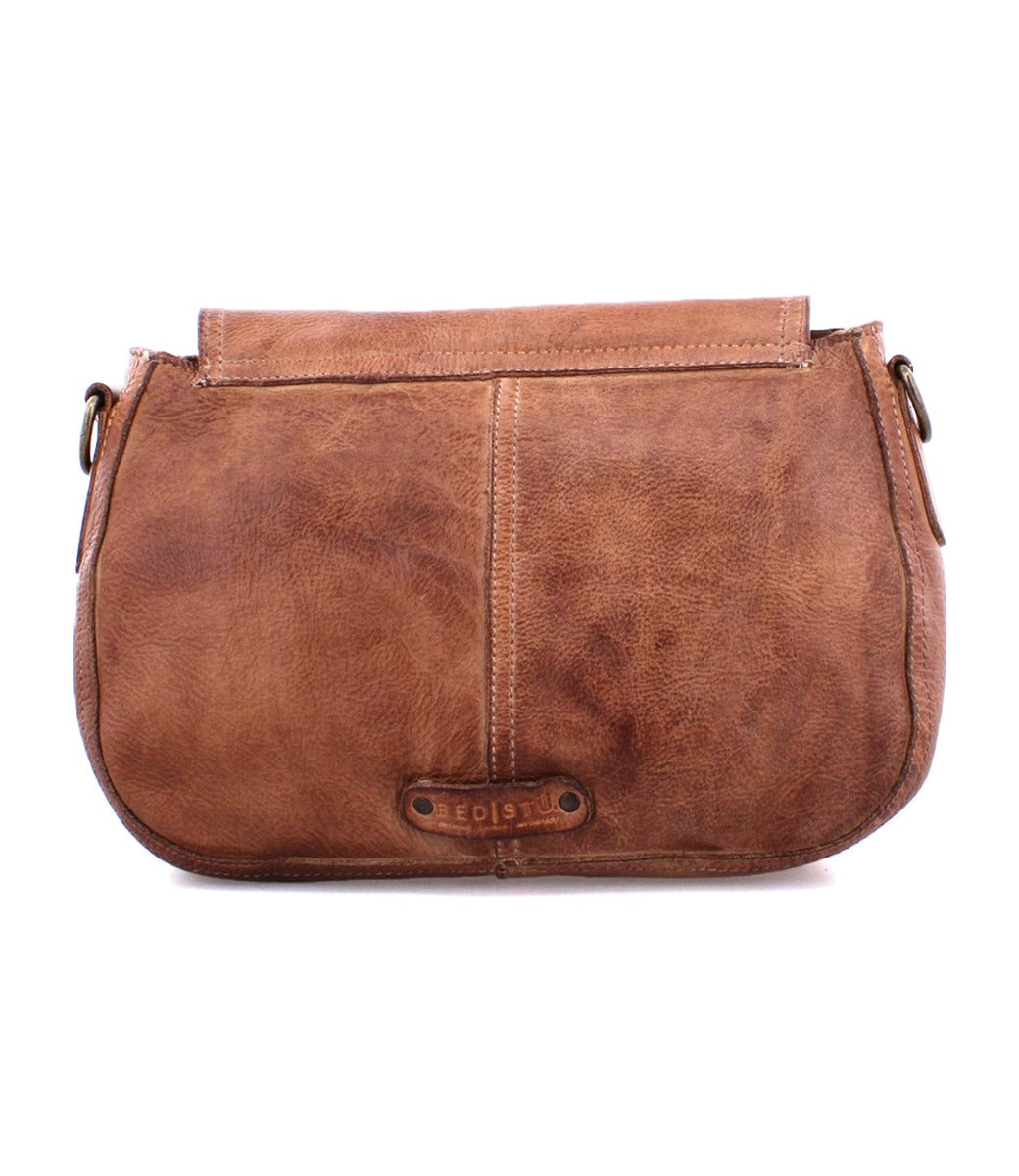 An Eastend brown leather cross body bag by Bed Stu.