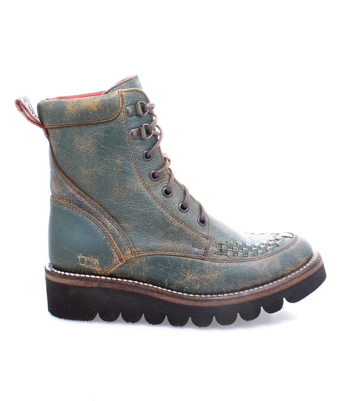 A women's Elisha II boot by Bed Stu, with a black sole.