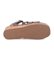 A women's Fabiola platform sandal with straps, by Bed Stu.
