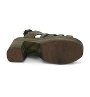 A pair of Fontella sandals by Bed Stu on a white background.
