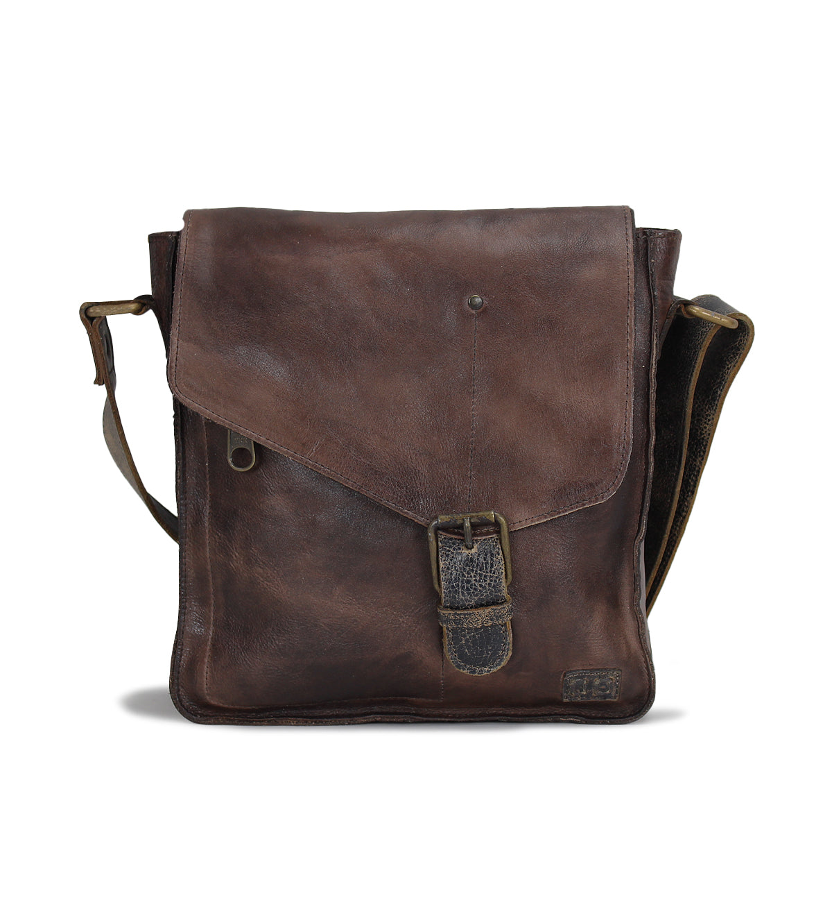 The Bed Stu Venice Beach teak leather messenger bag.