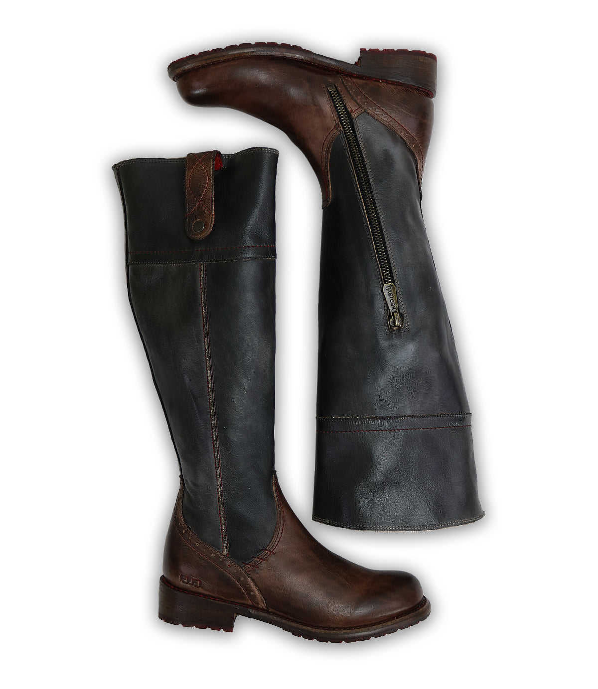 A pair of Jacqueline riding boots from Bed Stu.