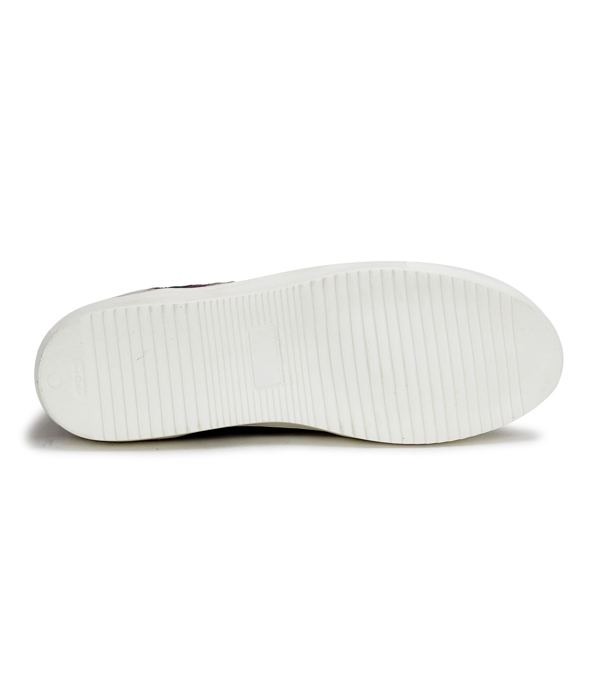 A pair of white Carrington sneakers with a white sole by Bed Stu.