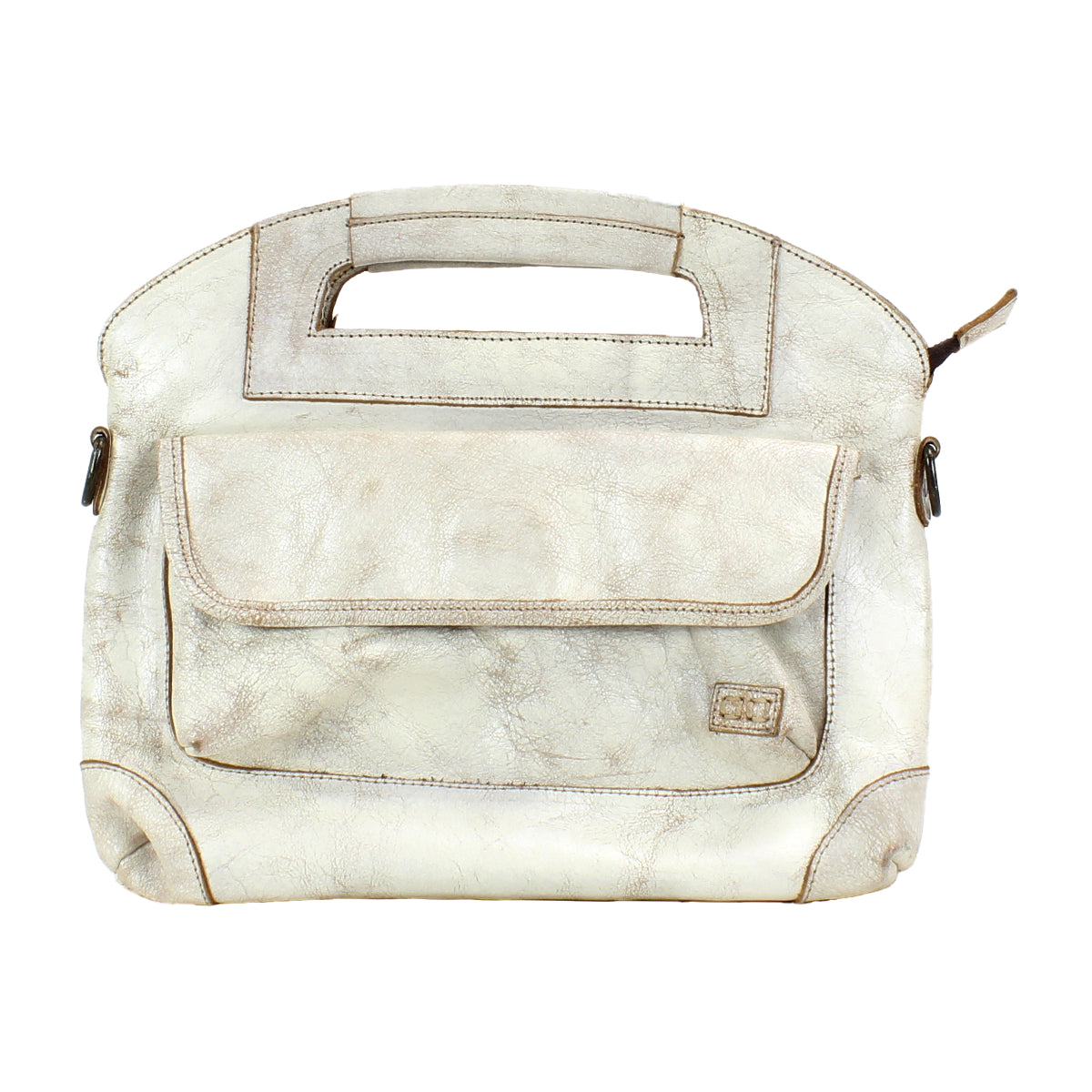 A Greenway leather bag with a handle for added style by Bed Stu.