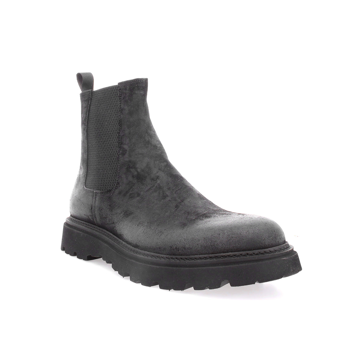 Experience enduring quality with these men's grey Grit Chelsea boots, offering a fusion of casual elegance from Bed Stu.