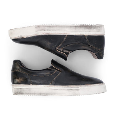 Bed Stu Harry Loafers Men’s‎ 11 Black Handwashed Leather Slip-On Dress Shoes Harry Men main image 4