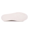 A Harry shoe with white soles on a white background by Bed Stu.