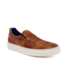 A men's brown slip on sneaker called Harry by Bed Stu.