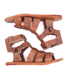 A pair of Hera sandals with straps and buckles by Bed Stu.
