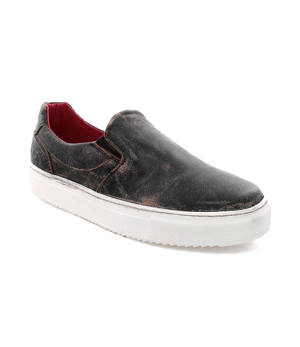 A women's Hermione black slip - on sneaker by Bed Stu.