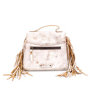 A Hidden crossbody bag with fringe tassels by Bed Stu.
