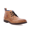 A men's Illiad leather boot by Bed Stu on a white background.