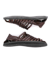 A pair of Bed Stu Insider closed-toe fisherman sandals on a white background.
