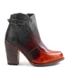 A women's ankle boot with a wooden heel - The Isla ankle boot by Bed Stu.