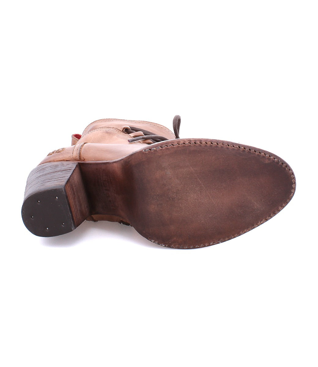 A pair of Izetta cowboy boots by Bed Stu on a white background.