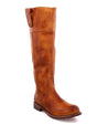 A women's Jacqueline tan leather riding boot by Bed Stu.