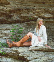 Jacqueline Shoe Bed Stu Tan Rustic 6 