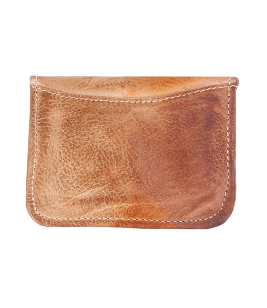 A Jeor leather wallet on a white background.