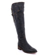 A women's Kathleen boot by Bed Stu with a zipper on the side.