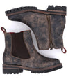 A pair of Kiefra Trek chelsea boots by Bed Stu on a white background.