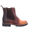 A women's Kiefra Trek chelsea boot in brown and black by Bed Stu.