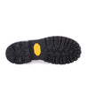 A pair of Bed Stu Kiefra Trek shoes with yellow soles on a white background.