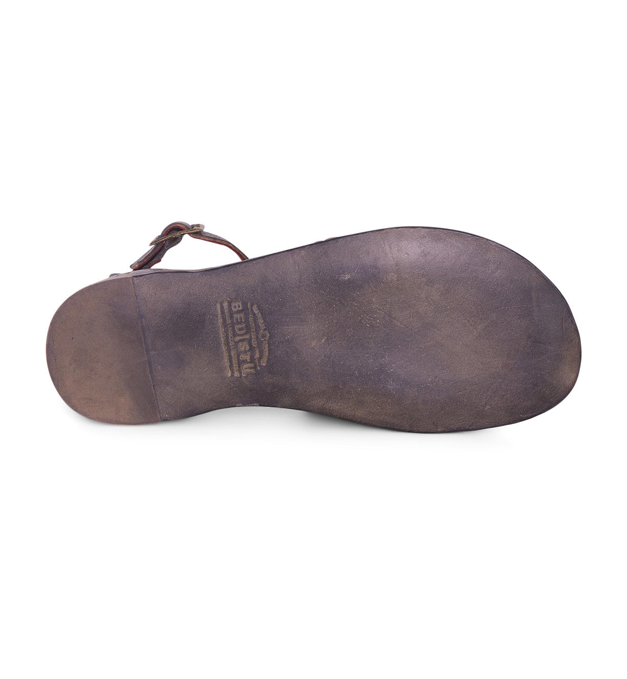 A pair of Bed Stu Lilia sandals on a white background.
