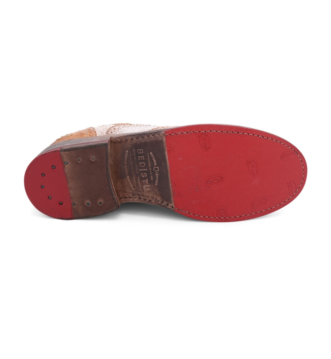 Lita shoe with red soles from Bed Stu.
