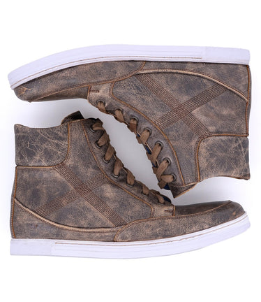 Bed Stu Brentwood Mens 8.5 M EU 41.5 Navy Blue Leather Hi-Top Sneakers Barton Men main image 4