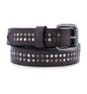 A Lucy belt with silver studding and a buckle from Bed Stu.