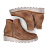 A pair of Bed Stu Lydyi women's brown leather ankle boots.