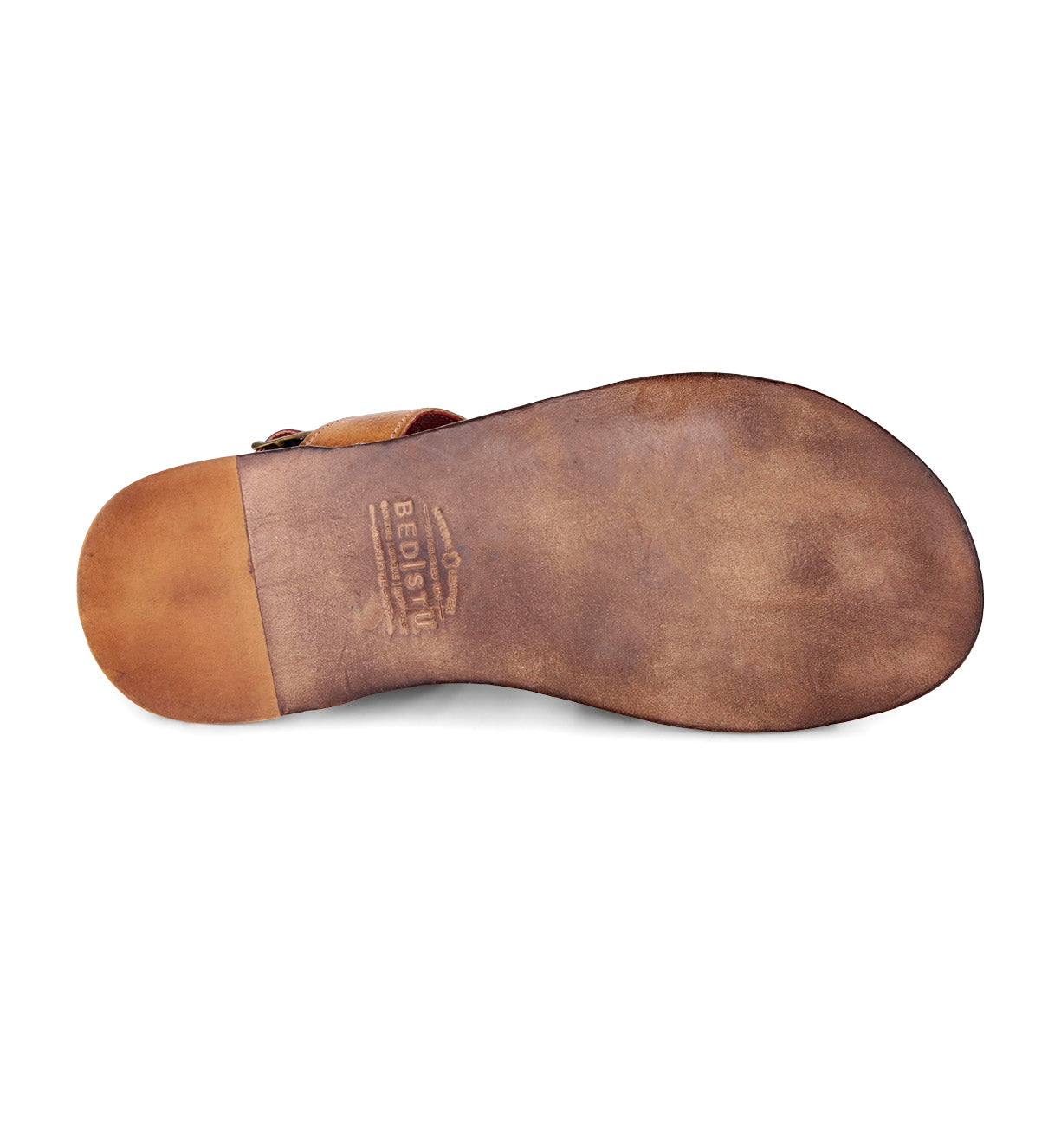 A pair of Bed Stu Manati II sandals on a white background.