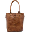 The Bed Stu Mildred brown leather tote bag.