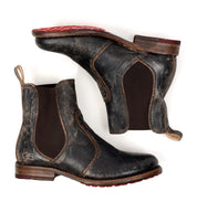 A pair of Bed Stu Nandi women's black chelsea boots.