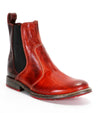 Bed Stu Nandi women's red leather chelsea boots.