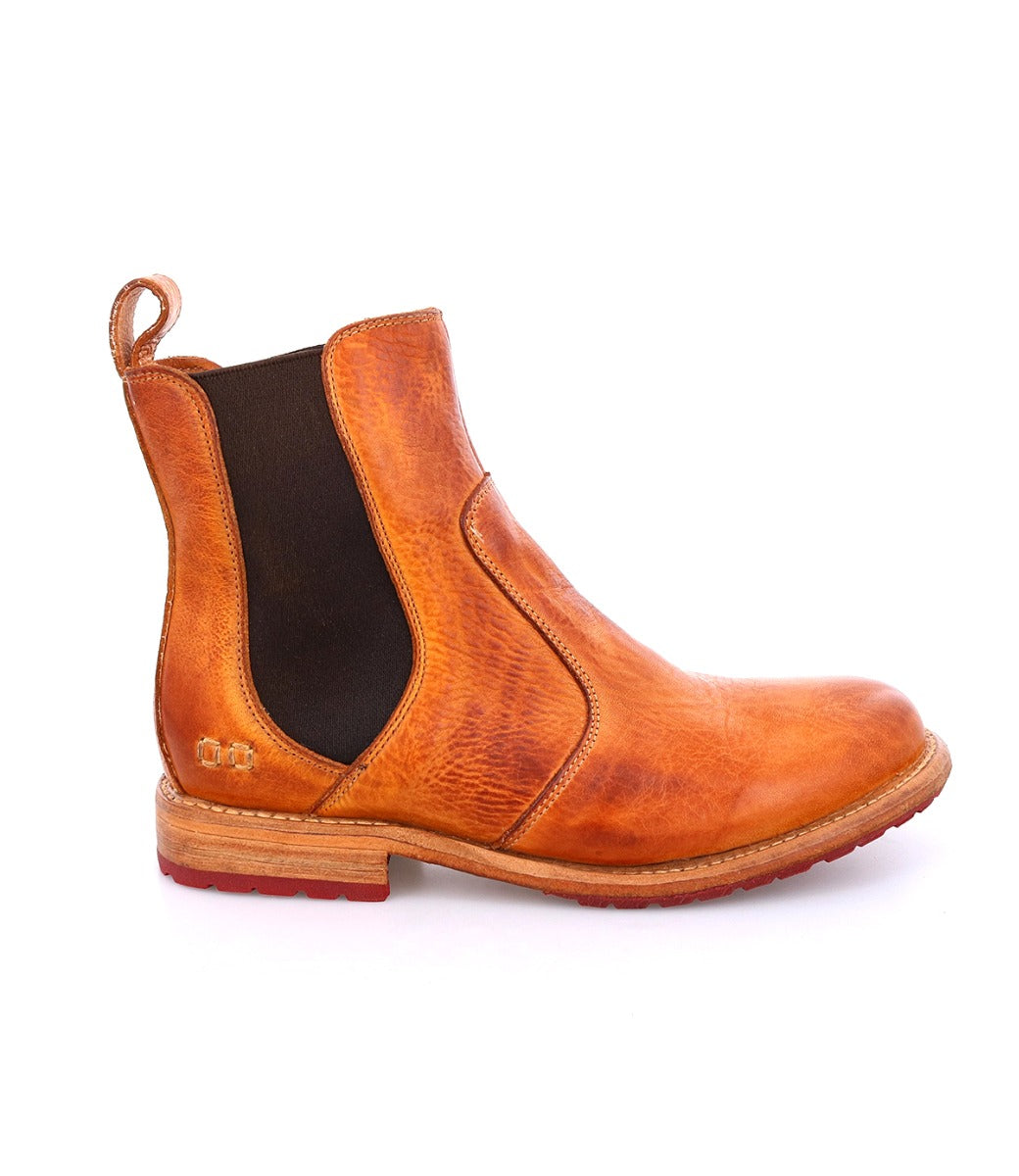 A Nandi pecan pure leather chelsea boot by Bed Stu.