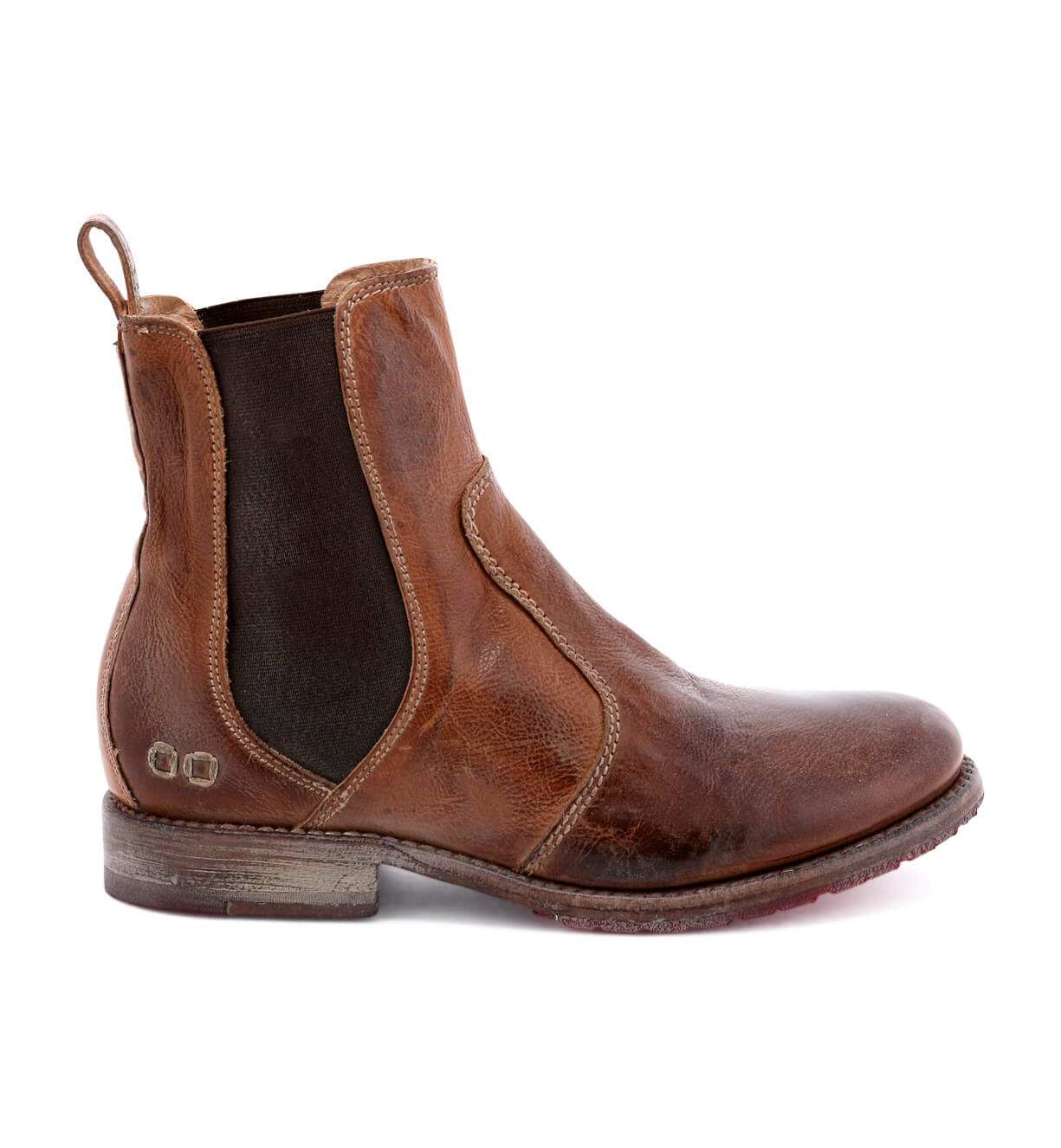 A Nandi tan pure leather chelsea boot by Bed Stu.
