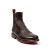 A Nandi teak vegetable tanned leather chelsea boot by Bed Stu.