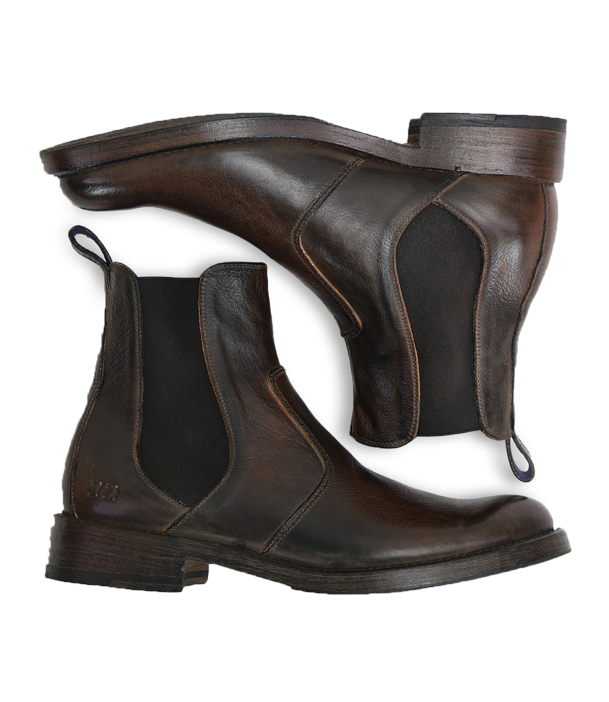A classic pair of Bed Stu Nando leather Chelsea boots.
